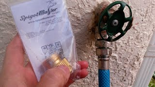 HowTo Get Rid of That Horrible BackFlow Preventer on Your Hose Spigot [upl. by Haceber]