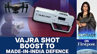 Why Antidrone Gun Vajra Shot is Crucial for India  Vantage with Palki Sharma [upl. by Llertnad]