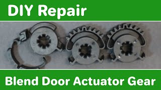 AC Repair for 11  Blend Door Actuator Gear Jeep Grand Cherokee WK2 [upl. by Rap]