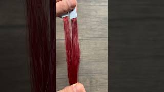 testing red hair color featuring LOrealProUS Majirel haircolor lorealhaircolor hair hairdye [upl. by Eenal905]