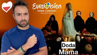 Reaction 🇵🇱 Doda  Mama Potential Eurovision 2024 Poland [upl. by Noscire]