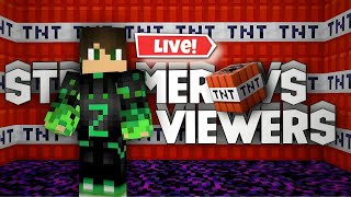 Minecraft Streamer VS Viewers TNT Game shorts minecraft shortslive [upl. by Hatfield]