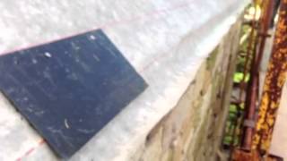 How to slate a roof part 1 [upl. by Ratha30]