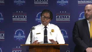 MPD Officials Announce Arrest In Double Homicide Investigation [upl. by Gilmer760]