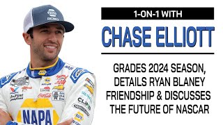 1On1 With Chase Elliott Including 2024 Grades Ryan Blaney Friendship amp What He Sees in Future [upl. by Thordia]