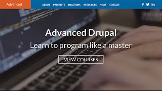 Ep 2  Homepage Setup  Advanced Drupal Development [upl. by Yonah]