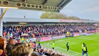 Bradford City Fans at Fleetwood Town 2425 [upl. by Rusell]