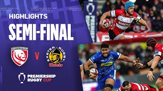 Gloucester v Exeter Chiefs  HIGHLIGHTS  Zach Mercer Shines  Premiership Cup 202324 [upl. by Bonacci]