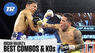 Oscar Valdezs Best Combinations and Knockouts  FIGHT HIGHLIGHTS [upl. by Annaicul]