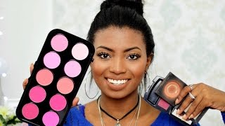 BLUSH PARA PELE NEGRA  QUAL O TOM IDEAL por Camila Nunes [upl. by Shifra286]