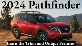 2024 Nissan Pathfinder Trims Key Features and More [upl. by Ritz]