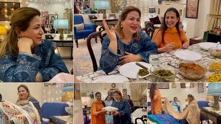 Lovely meet up dawat vlog With farahfashionline family  peyare beetya or koubsurat kaprey [upl. by Cnahc]