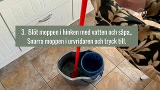 Hur moppar man golven Här finner du en enkel guide steg för steg och några tips och trix [upl. by Galen]