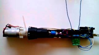 Arduino  Pololu HighPower Motor Driver 18v25 CS  DC Motor [upl. by Martinez64]