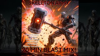 METAL WORKOUT MIX 2024⚡️SKELETON ARMY [upl. by Divadnoj]