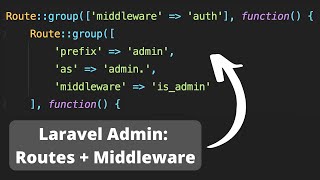 Laravel Checklister Part 229 Admin Role Menus and Middleware [upl. by Anaihr626]