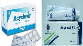 Aciclovir tablet uses  side effects and warning and acyclovir ointment uses [upl. by Acimad266]