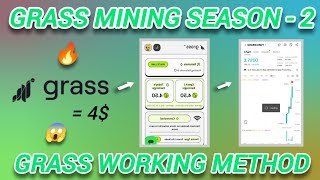 Grass Mining Grass Working Method Video  Grass AirDrop [upl. by Veronica]