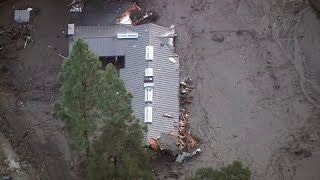 Les images impressionnantes de la boue qui a déferlé en Californie [upl. by Eudora103]