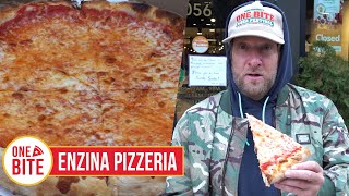 Barstool Pizza Review  Enzina Pizzeria Waltham MA [upl. by Eilssel712]