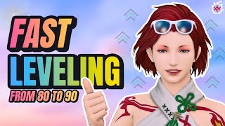 FFXIV Leveling Guide 8090  Max Your Alts Before Dawntrail [upl. by Gerrard902]