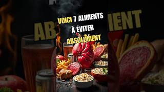 7 aliments à éviter pour sauver votre foie foie conseilsanté alimentationsaine [upl. by Kusin92]