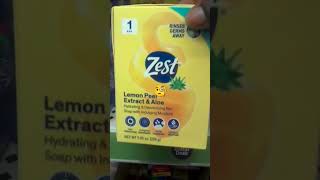 Dollar general Zest lemon peel bar soap 1 dollarfinds skincare [upl. by Sliwa272]