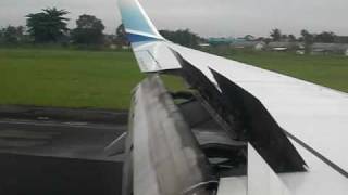 Lion Air B737900ER Landing in Medan [upl. by Gitt]