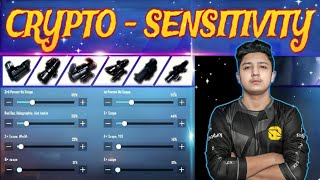 i8 Crypto  100 Original Sensitivity ✅ Best zero Recoil sensitivity💥By ‎crypto5775 🌟 [upl. by Etnauj]