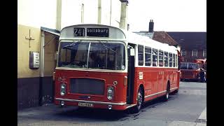 SALISBURY BUSES IN THE 1970s [upl. by Eirrehs12]