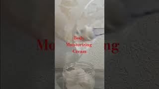 Made my MOISTURIZING BODY CREAM  shorts [upl. by Philan]