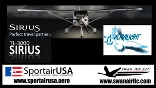 Sirus TL3000 light sport aircraft flight report PART II TL Ultralights SportairUSA [upl. by Ela686]