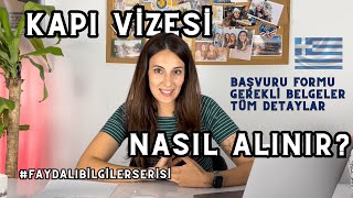 Kapı Vizesi Nasıl Alınır I Kapıda Vize Başvuru Formu Nasıl Doldurulur I faydalibilgilerserisi [upl. by Ettevy]