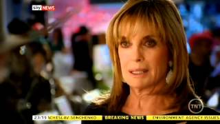 Sky News report about the death of Larry Hagman [upl. by Hendrika]