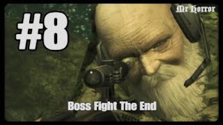 Metal Gear Solid Snake Eater part 8Boss Fight The End [upl. by Jeu]