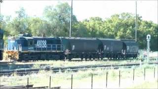 48 class loco shunting Werris Creek Yard [upl. by Namso]