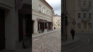 Exploring Vilnius Old Town  walking tour in firstperson view 4K vilniusoldtown vilnius [upl. by Winne]