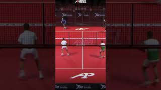 EPIC POINT 😱😱 Padel Highlights bestofpadel [upl. by Jedediah333]