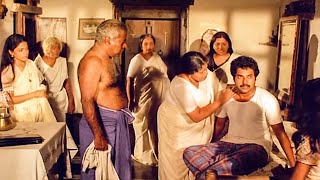 മോനെ ബാല നിനക്ക് എന്തുപറ്റി മോനെ  Mammootty Movie Scene  Thaniyavarthanam [upl. by Cavan]