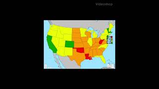 Obesity rate by state mapper mapping [upl. by Assyl32]