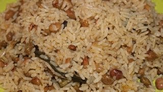 HOW  TO MAKE REAL JAMAICAN RICE AND PEAS  GUNGUH GREEN PIGEON PEAS [upl. by Jorie]