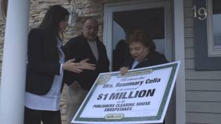 Publishers Clearing House Winners Rosemary Cella From Kissimmee Florida Wins 1 Million [upl. by Gladdie]