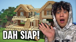 RUMAH BARU SAYA MINECRAFT part 2 [upl. by Anelad]