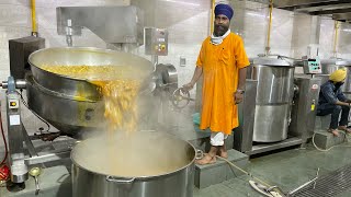 Fully Automatic Langar making at Gurudwara Bangla Sahib  50000 log yaha roz Langar karte hai [upl. by Helms535]