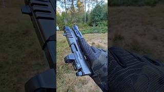 Modded FN 509 Tactical Compact CC edge slide w PMM comp on a full size frame [upl. by Errehs]