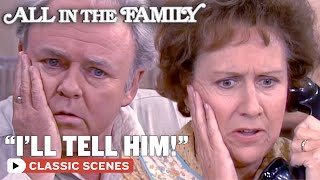 Archie Receives Some Bad New ft Carroll OConnor  All In The Family [upl. by Sion]