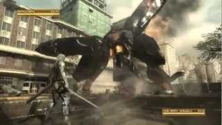 Metal Gear Rising  MG RAY Boss Battle S Rank Revengeance Mode [upl. by Eniluqcaj]