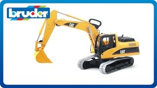 Bruder Toys CAT Excavator 02439 [upl. by Maryellen418]