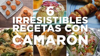 6 irresistibles recetas con camarón [upl. by Fidelio]