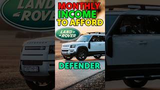 Income To Afford landrover defender In India shorts viralshort [upl. by Lyrret]